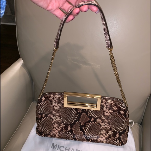 Michael Kors Snakeprint bag - Picture 2 of 7
